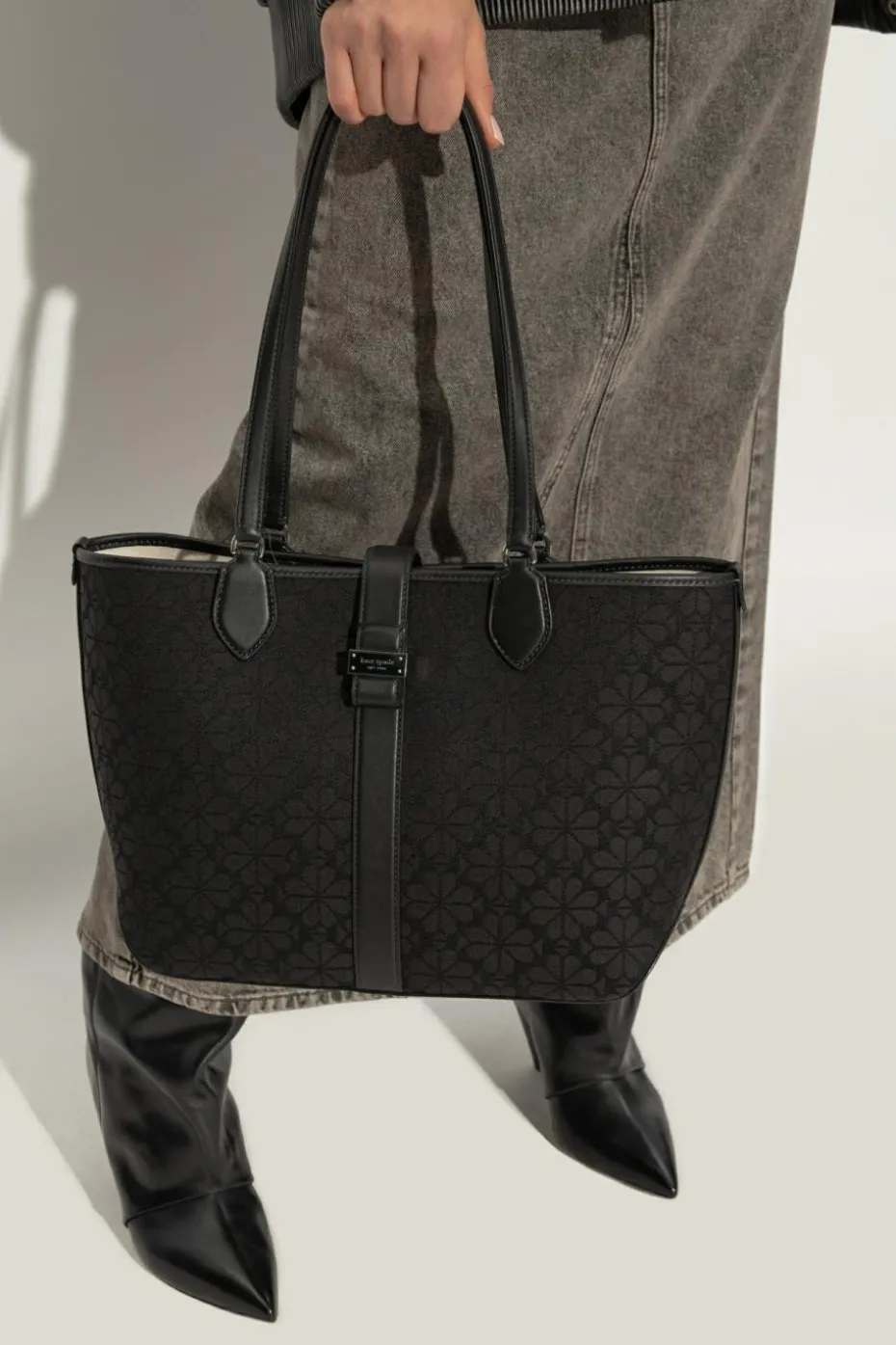 Kate Spade BLACK Bag Spade Flower type shopper