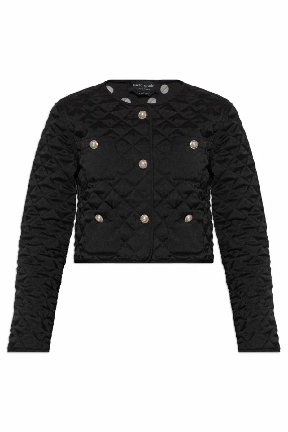 Kate Spade BLACK Short quilted jacket