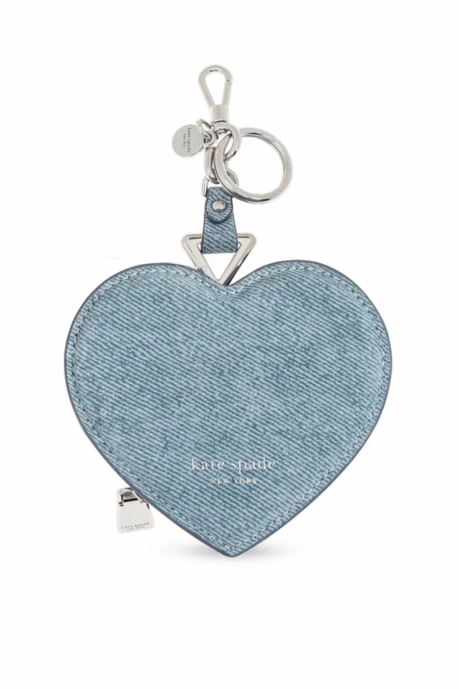 Kate Spade BLUE Heart-shaped pouch