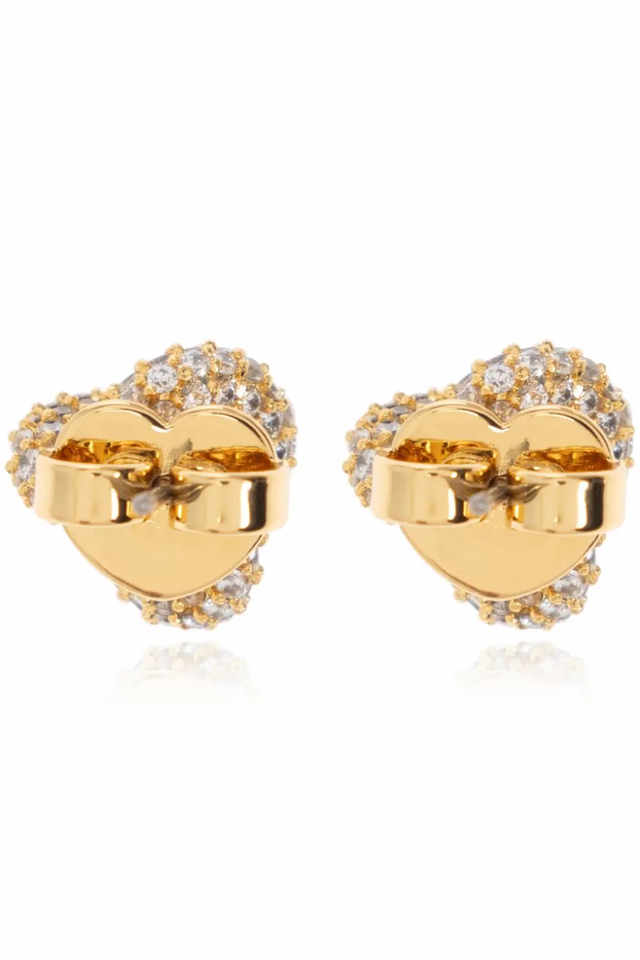 Kate Spade GOLD Brass earrings with shimmering crystals