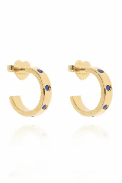 Kate Spade GOLD Earrings with shimmering crystal pendants