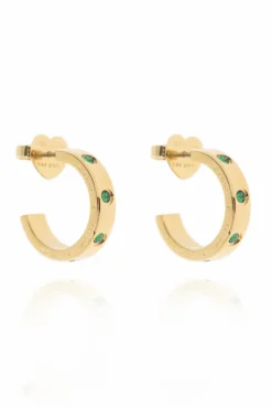 Kate Spade GOLD Earrings with Shimmering Crystals
