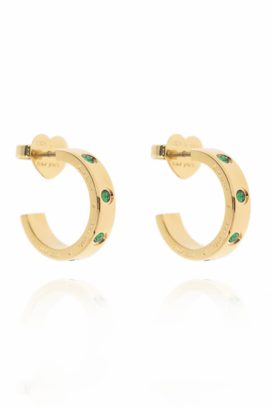 Kate Spade GOLD Earrings with Shimmering Crystals