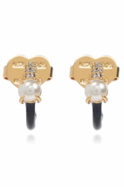 Kate Spade GOLD Earrings with shimmering crystals