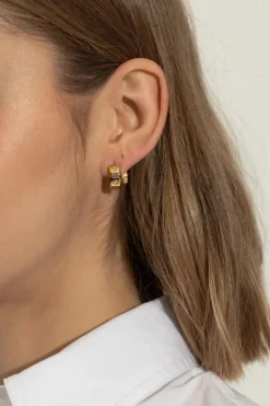 Kate Spade GOLD Earrings with shimmering crystals
