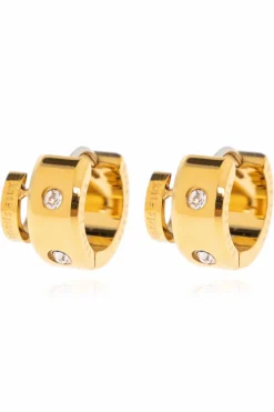 Kate Spade GOLD Earrings with shimmering crystals