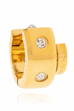 Kate Spade GOLD Earrings with shimmering crystals