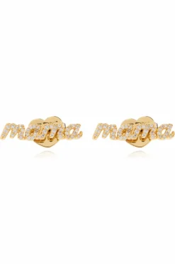 Kate Spade GOLD Earrings with shimmering crystals