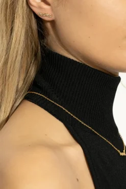 Kate Spade GOLD Earrings with shimmering crystals