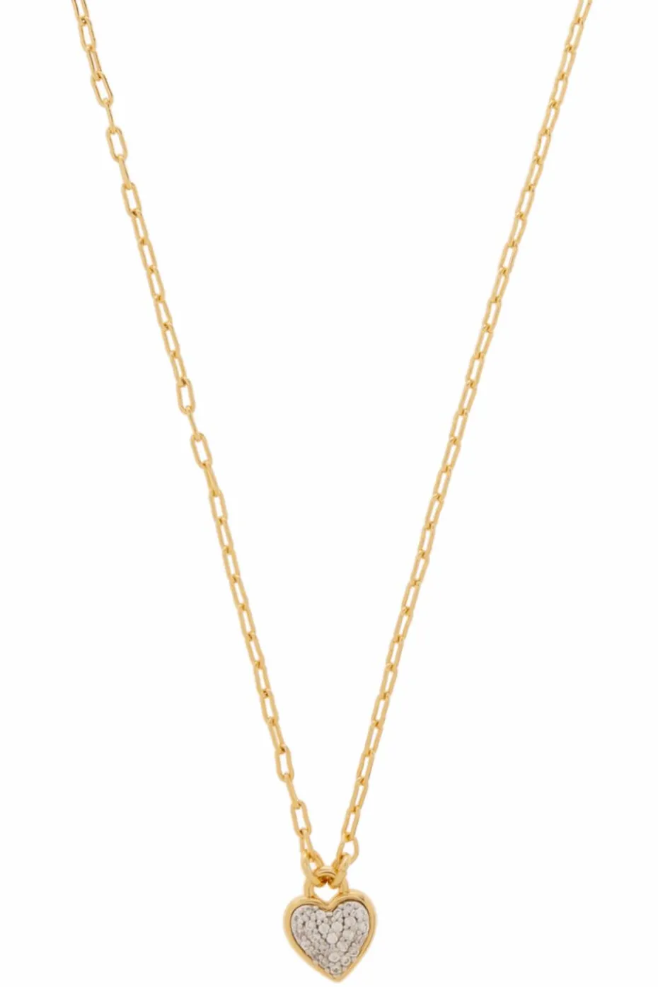 Kate Spade GOLD Heart-shaped pendant necklace