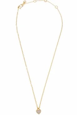 Kate Spade GOLD Heart-shaped pendant necklace
