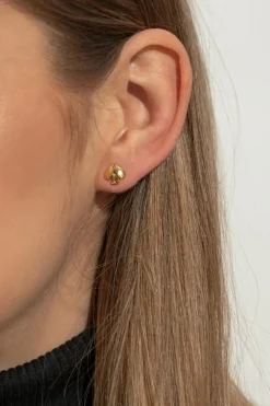 Kate Spade GOLD Logo-shaped earrings