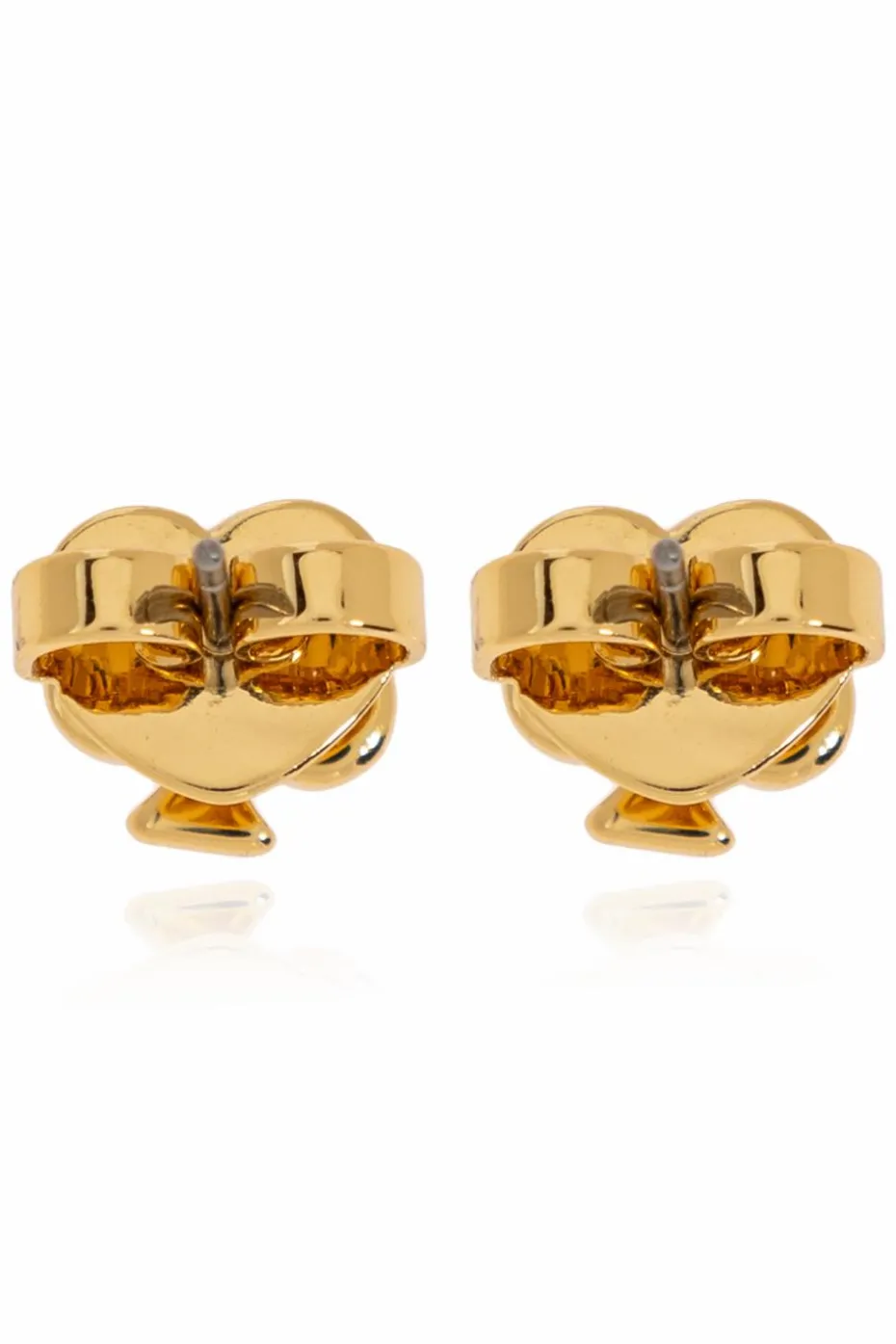 Kate Spade GOLD Logo-shaped earrings