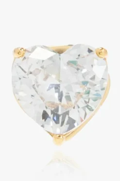 Kate Spade GOLD ‘My Love’ heart-shaped earrings