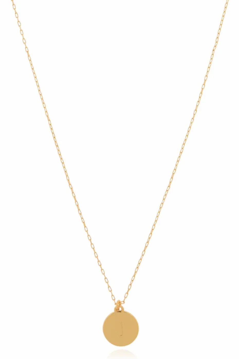 Kate Spade GOLD Necklace with 'J' Pendant