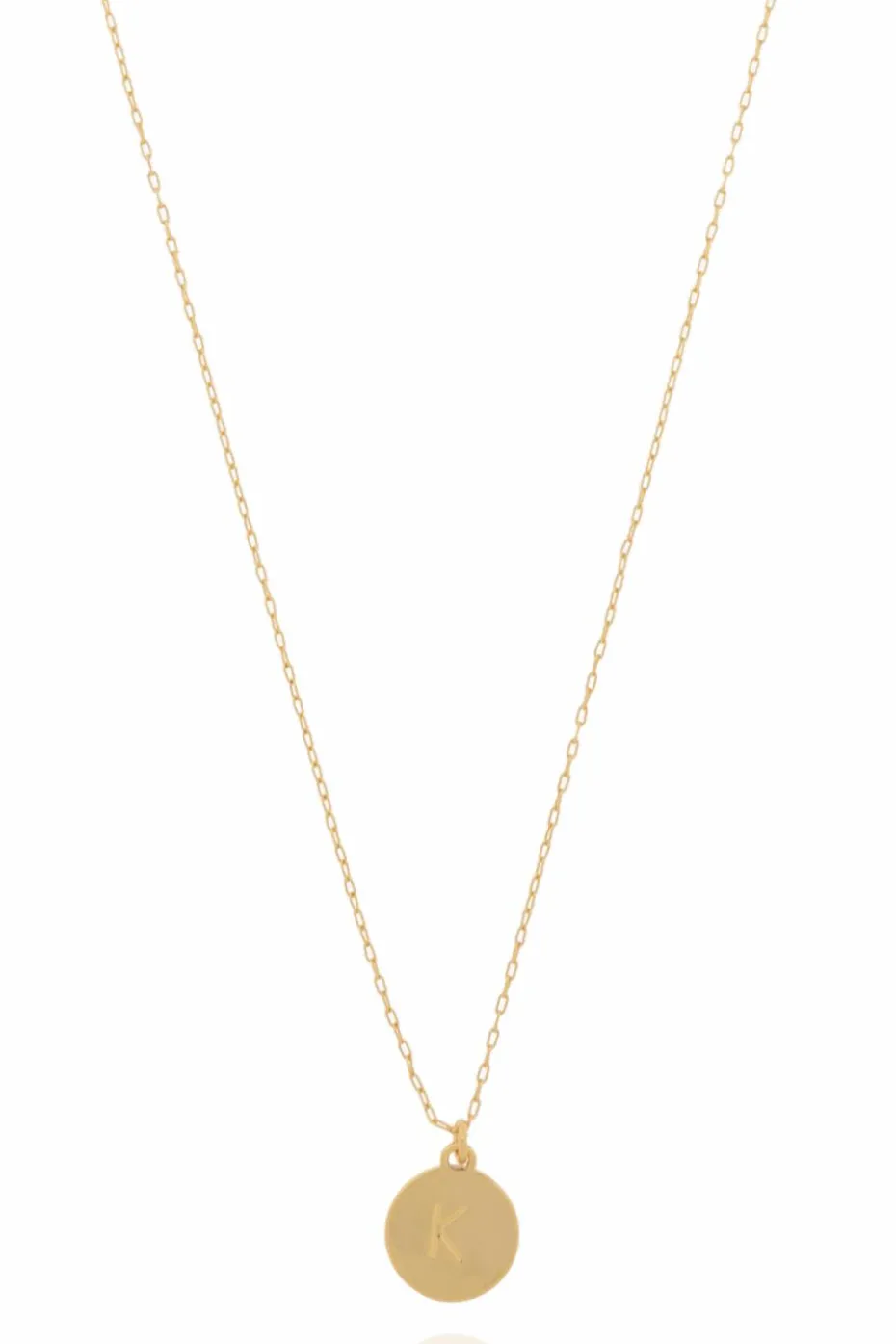 Kate Spade GOLD Necklace with 'K' Pendant