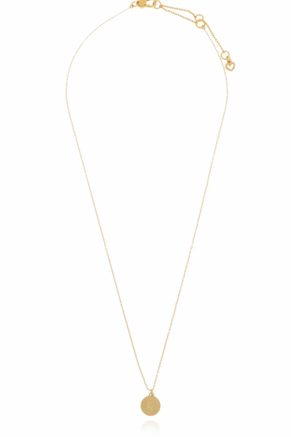 Kate Spade GOLD Necklace with 'K' Pendant