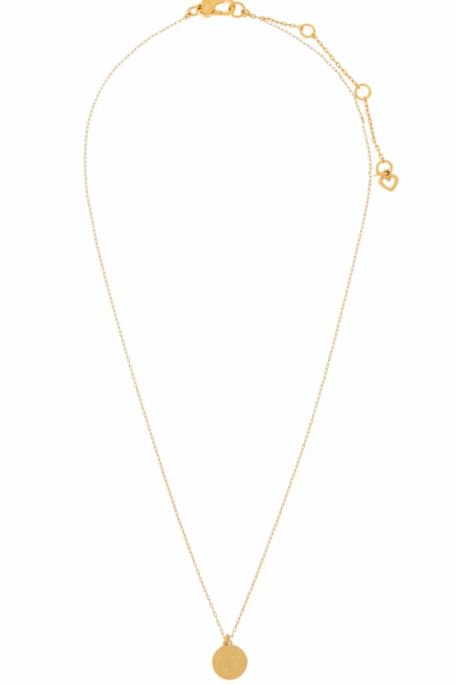 Kate Spade GOLD Necklace with `G` Pendant