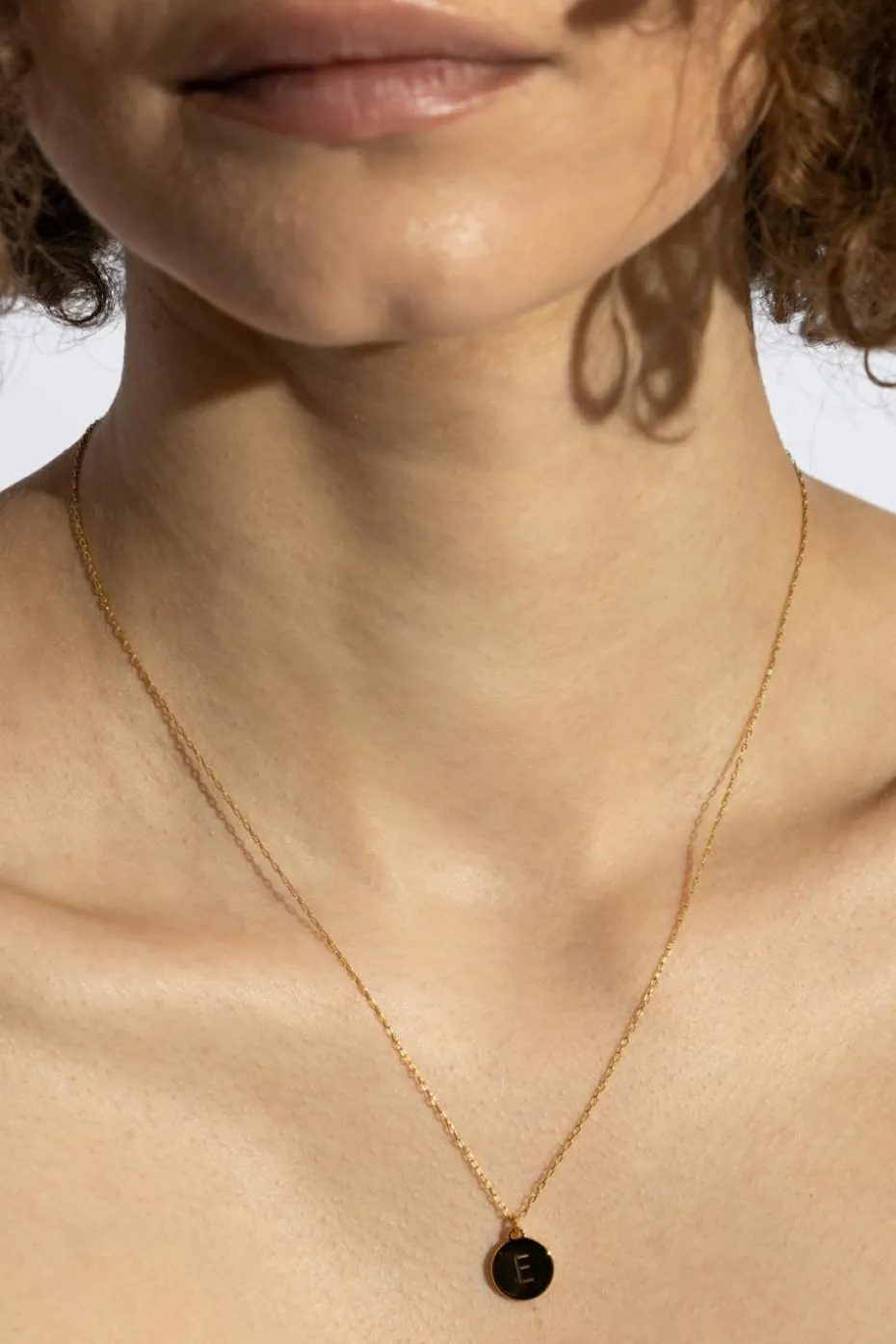 Kate Spade GOLD Necklace with 'E' Pendant