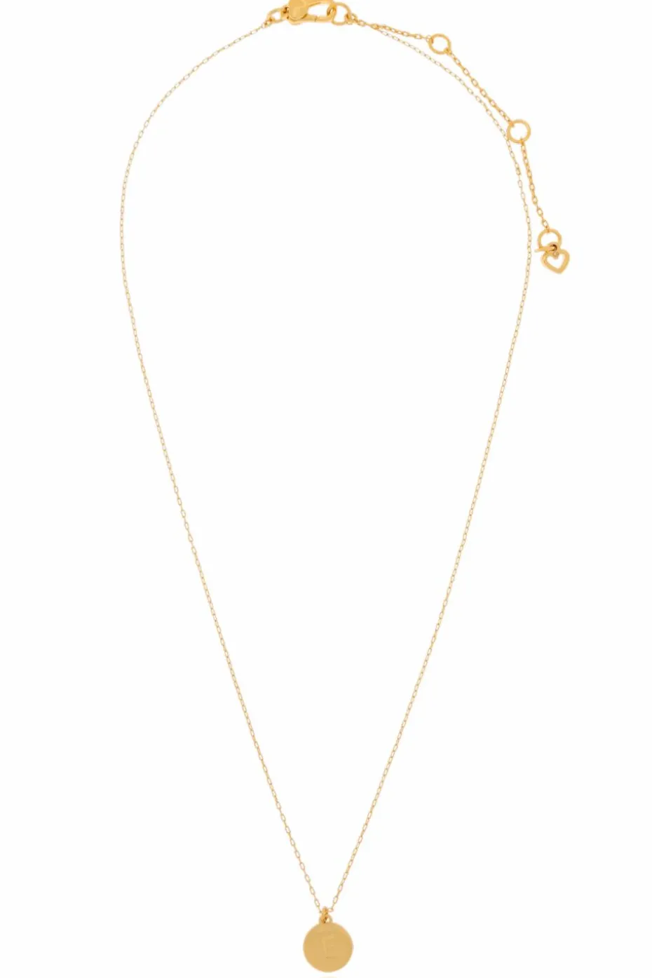 Kate Spade GOLD Necklace with 'E' Pendant