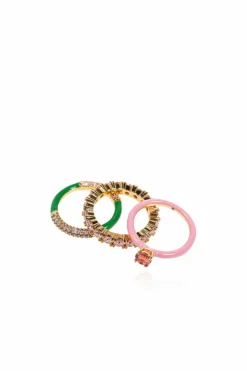 Kate Spade MULTICOLOUR Set of three rings