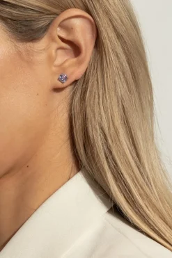 Kate Spade PURPLE Earrings with Zirconias