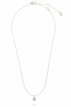 Kate Spade SILVER Necklace with Pendant