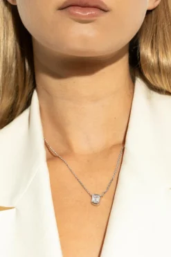 Kate Spade SILVER Necklace with pendant