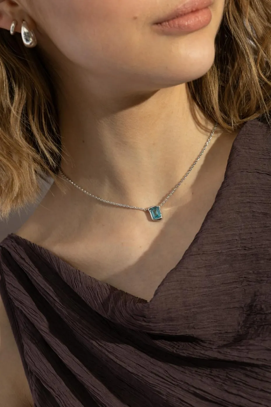 Kate Spade SILVER Pendant Necklace