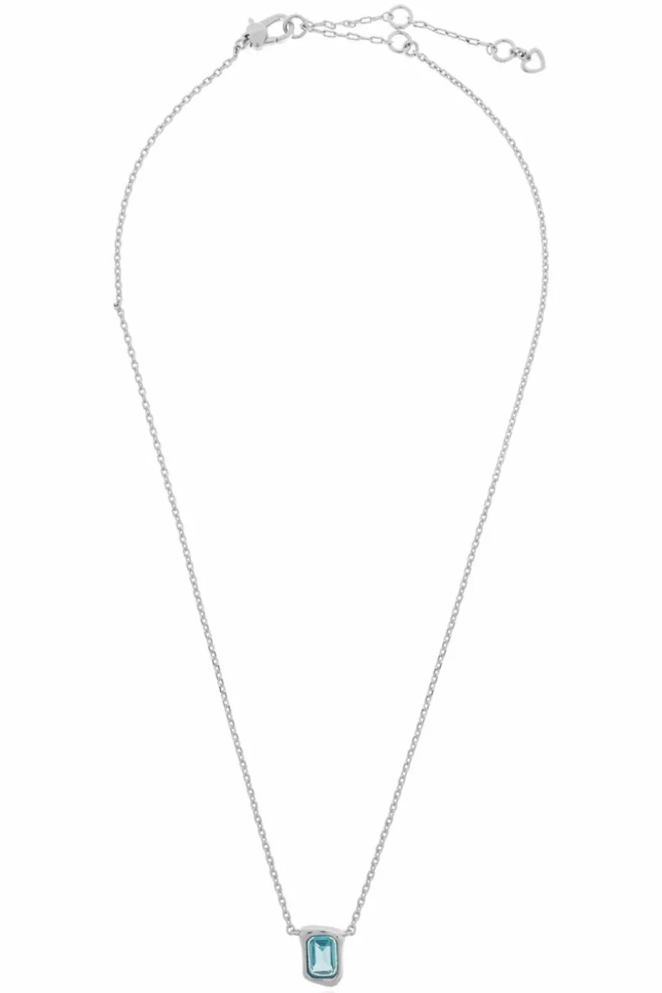 Kate Spade SILVER Pendant Necklace