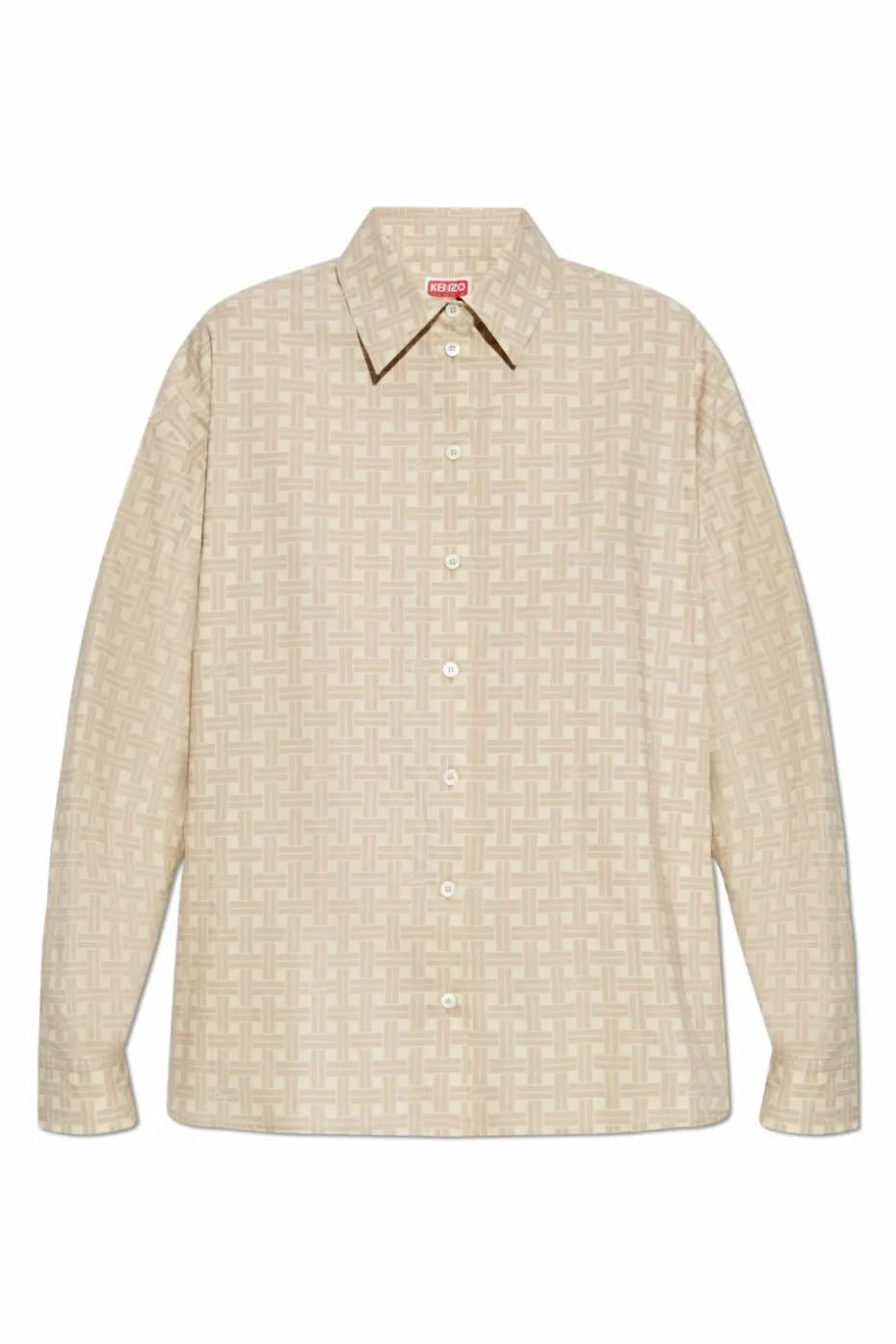 Kenzo beige Patterned shirt
