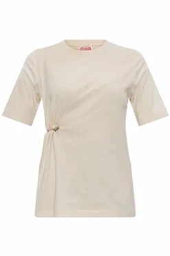 Kenzo beige T-shirt with appliquƩ