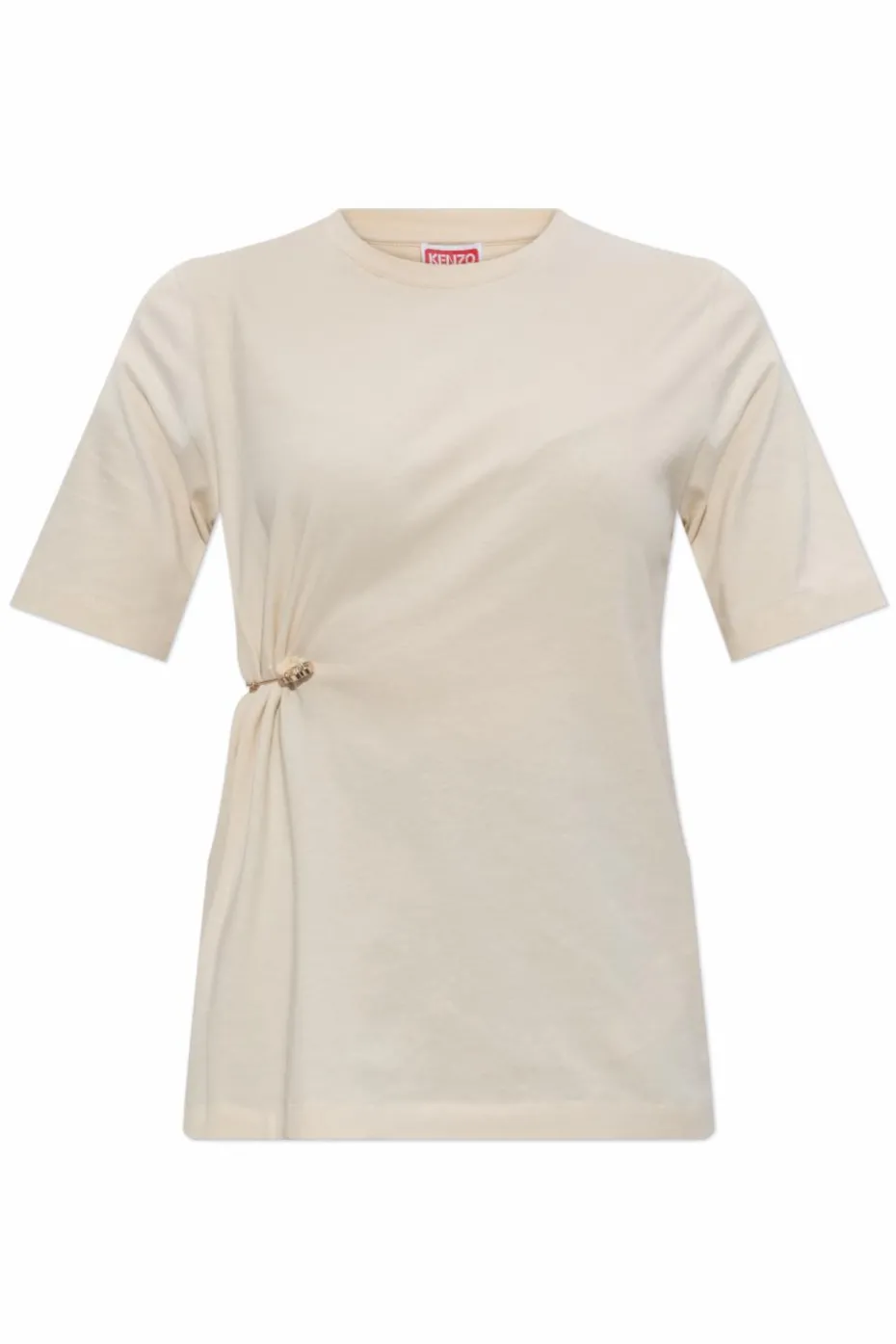 Kenzo beige T-shirt with appliqué