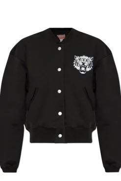 Kenzo BLACK Jacket with logo