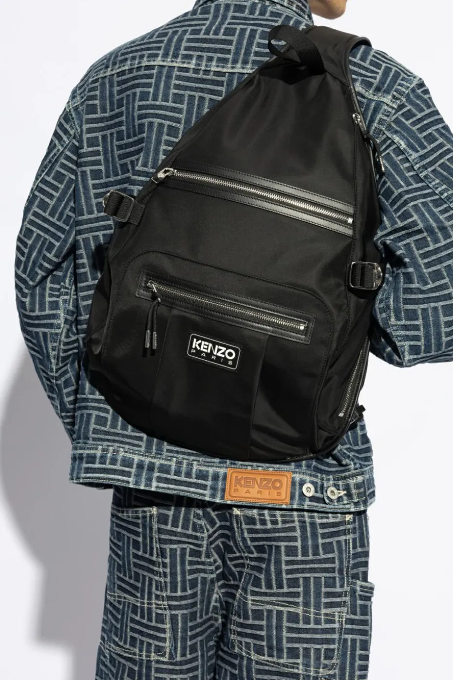 Kenzo BLACK One-shoulder backpack