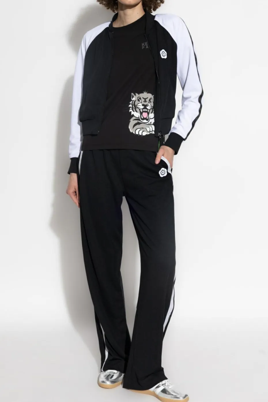 Kenzo BLACK Pants with logo