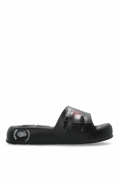 Kenzo BLACK Rubber flip-flops
