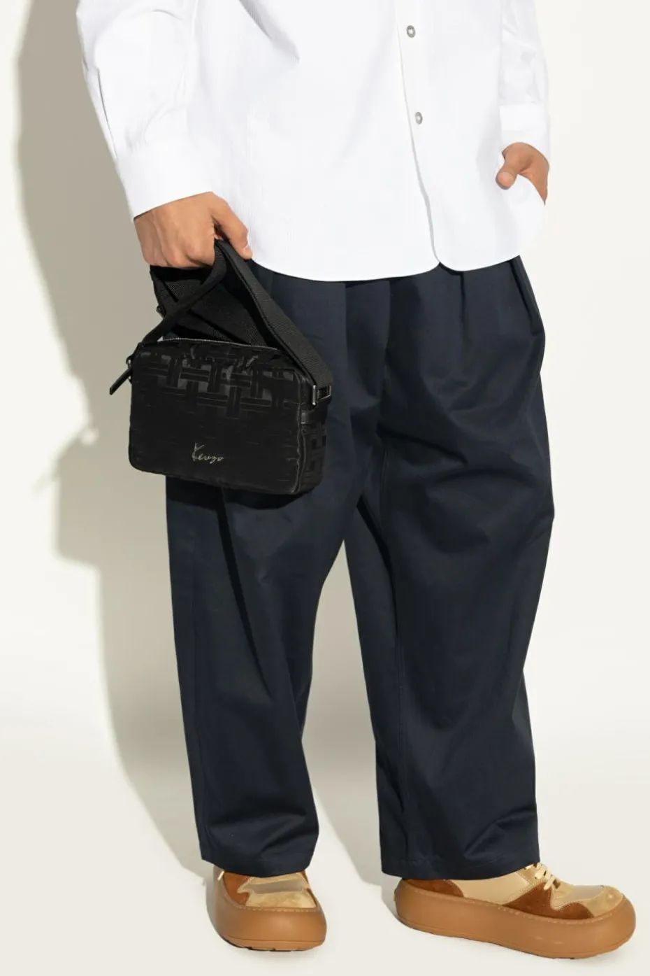 Kenzo BLACK Shoulder bag with logo