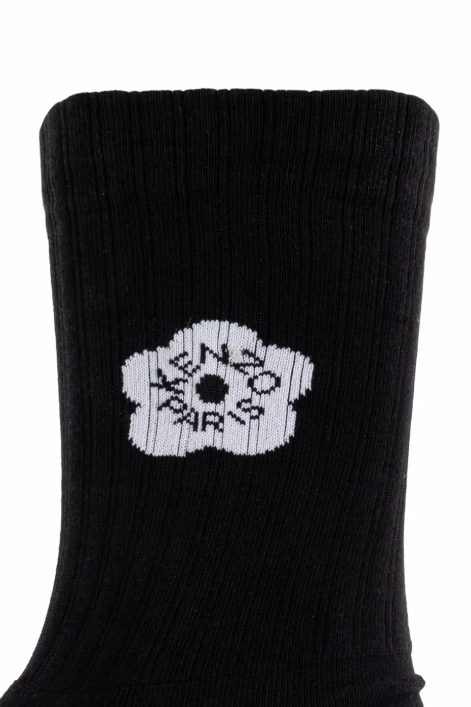 Kenzo BLACK Socks with logo