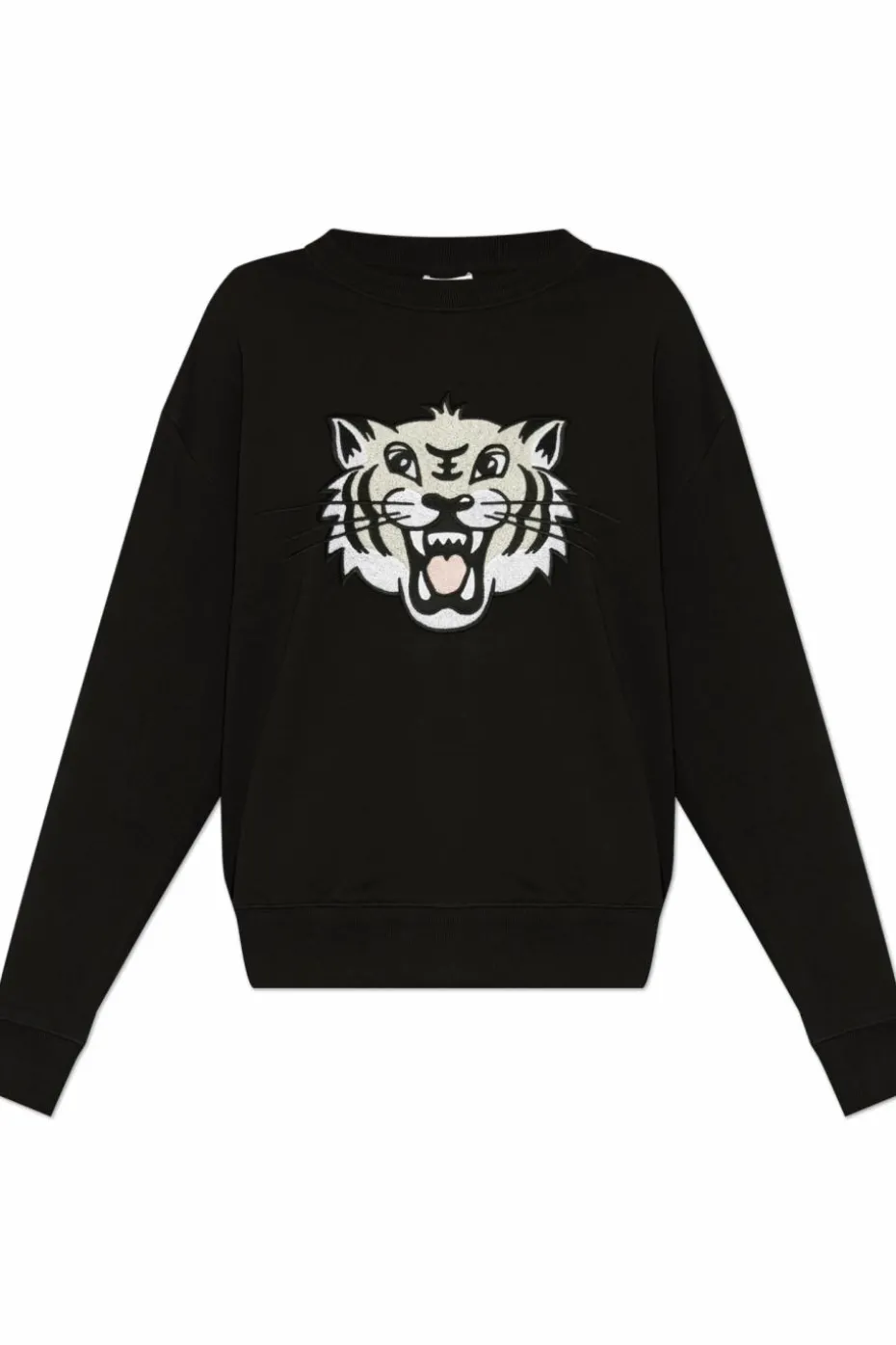 Kenzo BLACK Sweatshirt with tiger motif