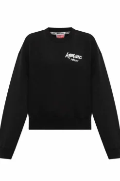 Kenzo BLACK Sweatshirt with printed logo