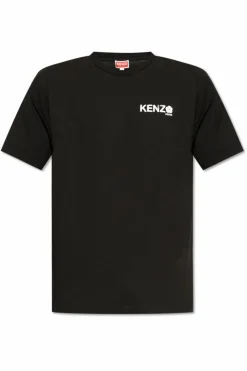 Kenzo BLACK T-shirt with printed logo