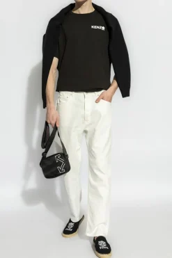 Kenzo BLACK T-shirt with printed logo
