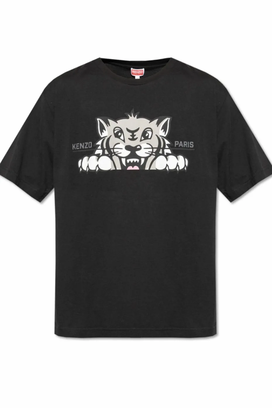 Kenzo BLACK T-shirt with printed logo