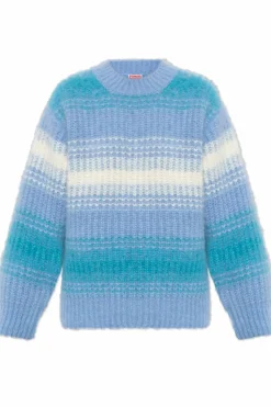 Kenzo BLUE Sweater with logo