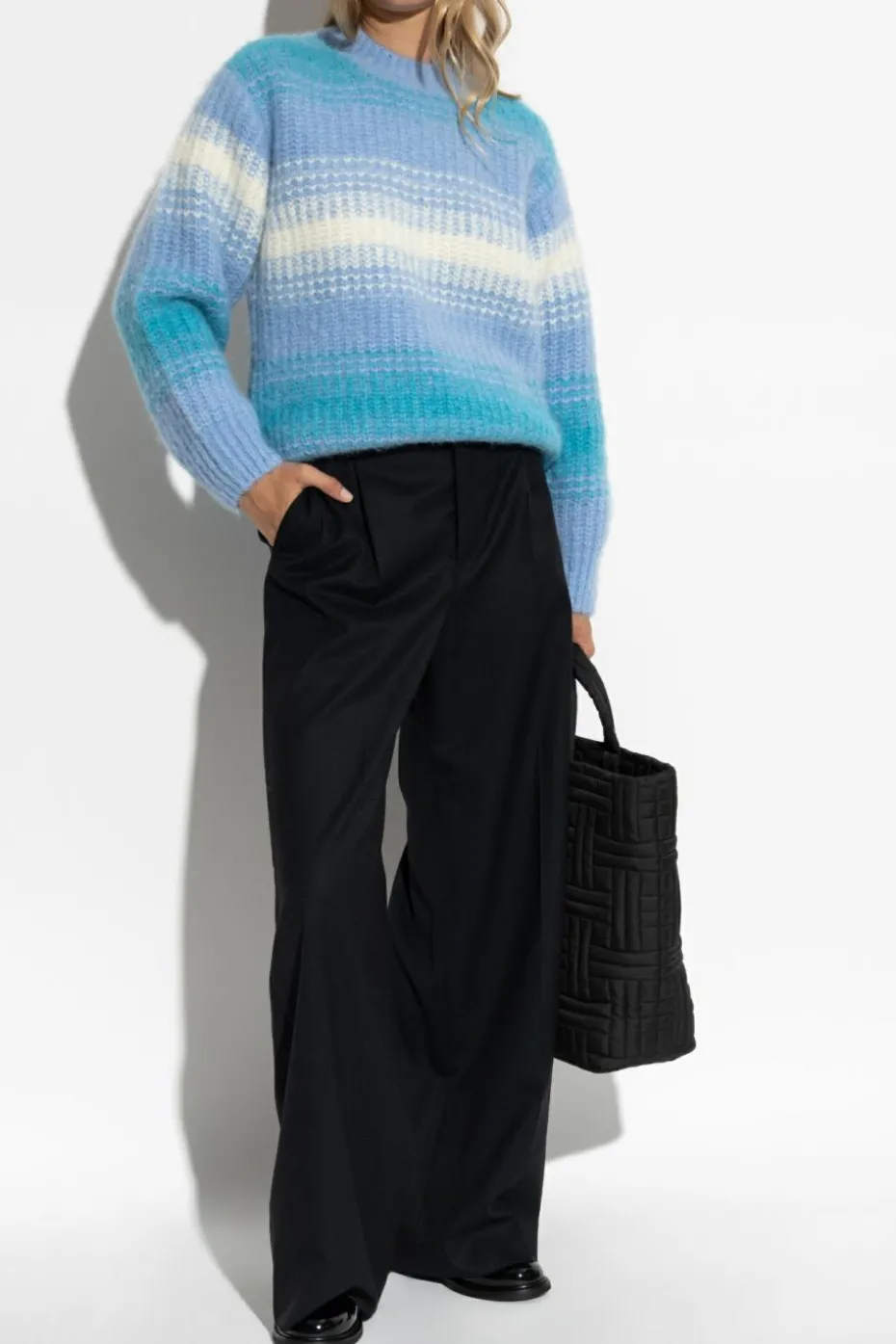 Kenzo BLUE Sweater with logo