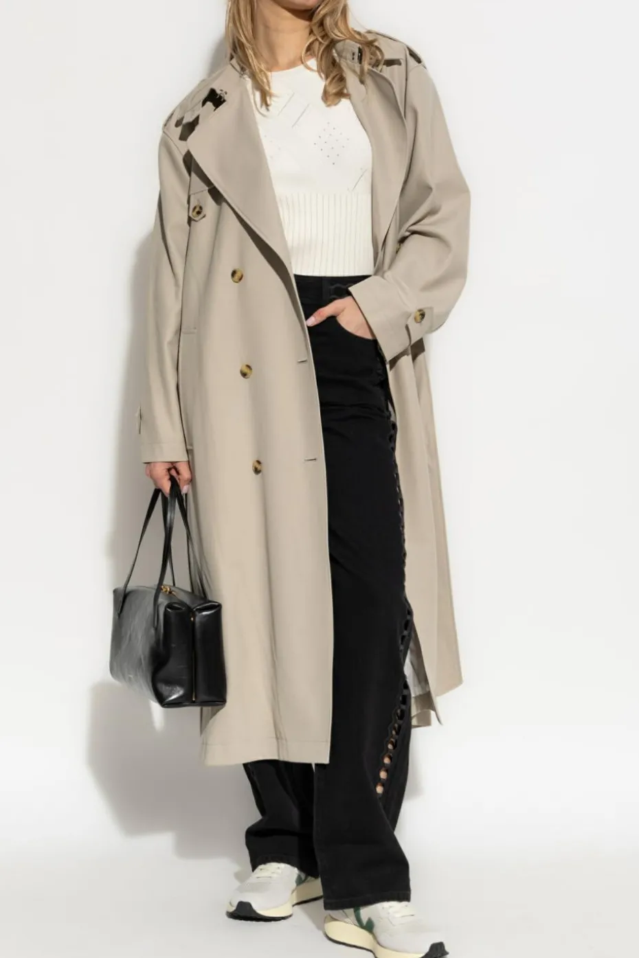 Kenzo cream Top with round neckline