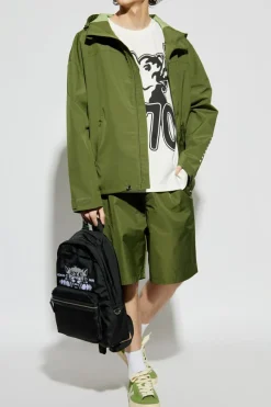 Kenzo GREEN Hooded jacket