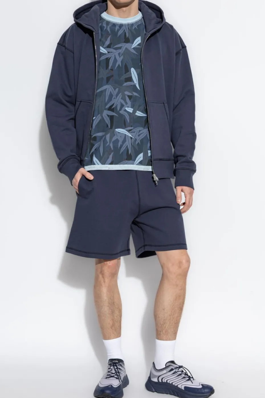 Kenzo NAVY BLUE Logo shorts