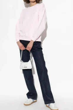 Kenzo PINK Sweatshirt with logo patch